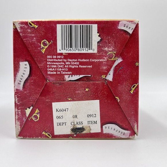 Vintage Daytons Heavy Glass Ring Of Angels Votive Candle Holder 4” Original Box - Picture 3 of 10